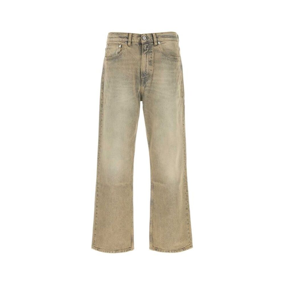 Our Legacy Men Sand Denim Third Cut Jeans
